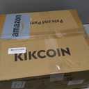 KIKCOIN Ceramic Nonstick Pots and Pans Set - Cookware Set with Detachable Handle - 25 Pack Stackable Cooking Set for RV Kitchen, with Frying Pans, Steamer - Induction/Dishwasher/Oven Safe, PFOA Free (Cream)