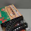 Shemira Christmas Train Set, Train Toys for Boys Girls,Toy Train with Light Smoke and Sound, Steam Train Set for Around Christmas Tree, Toys Gifts for 3 4 5 6 7 8+ Year Old Kids (Black)