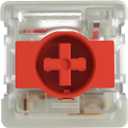 GATERON KS-33 Low Profile 2.0 Red Keyboard Switches, 3 Pin 50gf RGB LED Factory Pre-lubed Fit for NuPhy/Keychron Mechanical Keyboard (Red,35PCS)