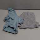 QWINEE Basic Dog Hoodie Sweatshirt Puppy Sweater Warm Cat Costumes Pet Clothes for Chihuahua Puppy Kitten Small Medium Dogs Grey and Cadet Blue Small