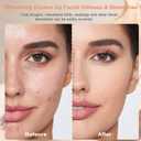 Hush Mekeup Foundation for Older Women, Warm Tone Mushroom Head Air Cushion CC Cream BB Foundation Makeup Moisturizing & Long-Lasting Full Coverage Makeup Concealer for Light to Medium Complexions