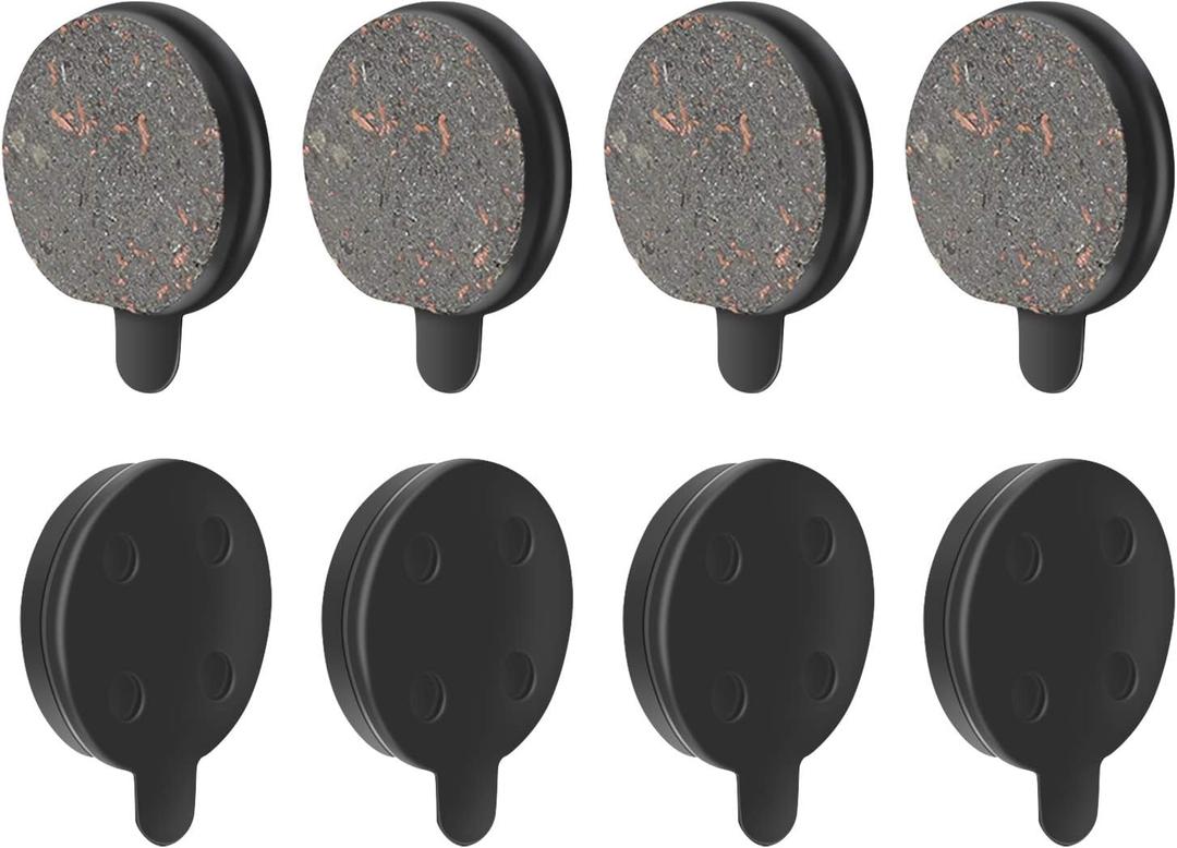 Yosoo Health Gear Scooter Brake Pads, Brake Pads Brake Disc Rotor, Electric Scooter Brake Pads, Semi-Metal Brake Pads for 10in Electric Scooter (4 Pair)