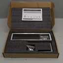 GERZWY Contemporary Stainless Steel Wall Mounted 2-Piece Bathroom Hardware Set - Towel Rings Toilet Paper Holder, Brushed Finish HG1708-2LS