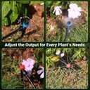 230FT Drip Irrigation Kit with 36 Adjustable Emitters, Push-Fit System | Extra Size Garden Watering System, 36 Adjustable Emitters, Water-saving, Irrigation System for Greenhouse, Potted, Raised Bed