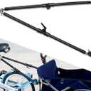 Bike Trailer Hitch Connector with Quick Release Clamps for Cargo Trailers