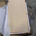 Flash Furniture Wren Adjustable Classroom Activity Table for School and Home, Plastic Activity Table for Kids, 23.625" W x 47.25" L, Natural (Set of 2)