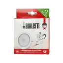Bialetti BIA640310 Pack of 3 Gaskets + 1 Plate, Tz.9, Stainless Steel