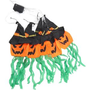 Halloween Decorations Classic Resin Pumpkin Statue Light Up Pumpkin Halloween Table Decor for Home Office Haunt House Party Decorations