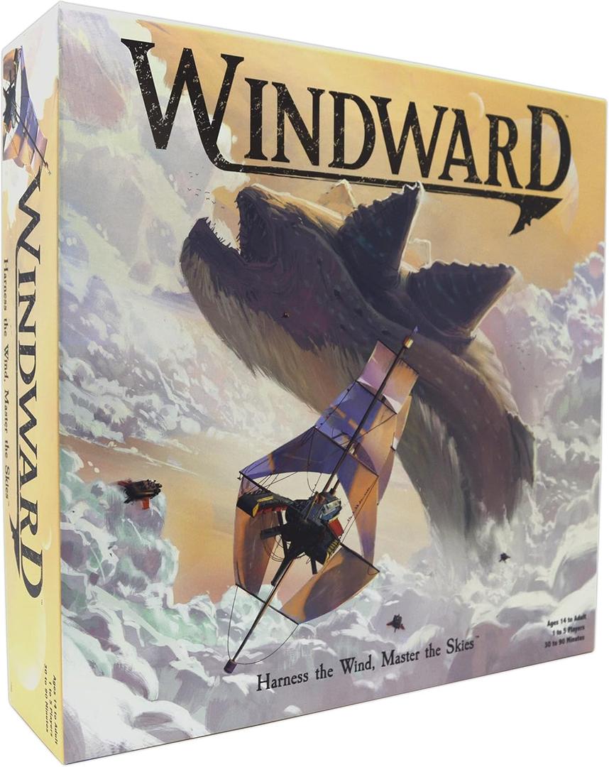Windward  Strategy Board Game  Harness The Wind Master The Skies Strategy Game for 1-5 Players  Ages 14+