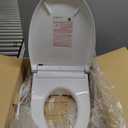 TOTO WASHLET C5 Electronic Bidet Toilet Seat with PREMIST and EWATER+ Wand Cleaning, Elongated, Cotton White - SW3084#01
