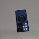 for Samsung Galaxy S25 Ultra Case Compatible Wireless Charging Magnetic,with Screen Protector,for S25Ultra Phone Case with 360Stand Ring Military Grade Shockproof Heavy Duty Protection Blue