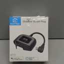 EIGHTREE Outdoor Smart Plug Waterproof IP44, Smart Outlet Plug with 2 Independently Controlled Outlets, Compatible with Alexa and Google Assistant, Voice & Remote Control, Timer&Schedule, 2.4GHz Only