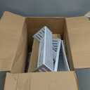 Over the Door Pantry Organizer 8Tier, Large Metal Door Spice Rack with Adjustable Basket, 2 in 1 Wall Mount or Hanging HeavyDuty Pantry Door Storage Shelf for Kitchen and Bathroom, White