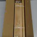 2 Pack Natural Light Wood Curtain Rods for Windows 28 to 48 1" Diameter Heavy Duty Window Curtain Rod Adjustable with Handmade Wood Grain Design for Living Room Bedroom Kitchen Farmhouse