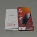 ZAGG Glass Elite Privacy Screen Protector for iPhone 17 Pro - 2-Way Privacy Filter, 5X Stronger, Fingerprint-Resistant, InvisibleShield, Easy Two-Step Installation