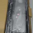 Orimade Shower Caddy 4-Pack, No-Drill Adhesive Shelves for Bathroom, Rustproof ABS Storage Organizer Set, Black