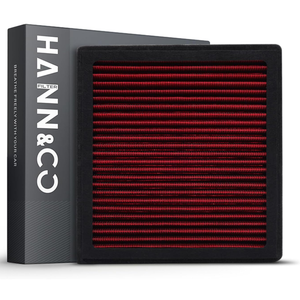 HANN&CO Washable Reusable High Flow Durable Cabin Air Filter（HCC1011-X） | Greater Than 15 Years of Service Life，Suitable For Toyota Lexus Subaru Land Rover Jaguar，Replacement CF10285 CP285 VF2000 : Automotive