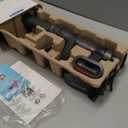 Handheld Vacuum Cordless 25000Pa Car Vacuum 3-In-1 Handheld Vacuum, Includes Smart Display and Charging Base Hand Vac Cordless Rechargeable One-Touch Empty for Home/Pet/Car (Silver)