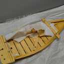 Kichgather 27.6“ Wooden Sushi Serving Tray Boat Plate for Restaurant or Home