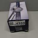 FEELSO Filtered Shower Head with Handheld, High Pressure 4 Spray Showerhead with Filters & Upgraded Anti-clog Nozzles for Hard Water -Remove Chlorine, Reduce Dry Itchy Skin -ON/OFF Switch for Pet Bath (Gray)