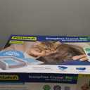PetSafe ScoopFree Crystal Pro Self-Cleaning Automatic Litter Box - Uncovered Motion-Sensing Cat Box with Integrated Health Counter - Includes 1 Disposable Crystal Litter Tray