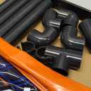 Portable Tactical Barrier & Foldable Battlefield Obstacles 59x34 Combat Battle Zone Fort Bunker, Compatible with Laser Tag, Foam Blaster, Birthday Activities, Party Supplies