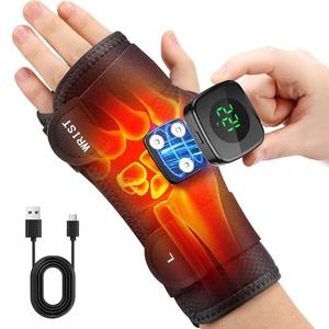 Wrist Heating Pad, Heated Wrist Wrap for Left Hand, Heated Wrist Brace for Men Woman, Corded and Cordless Heating Pad for Wrist
