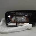 Outside View Door Mirror LH Fit for Isuzu NPR NPR-HD NQR NRR W3500 W4500 W5500 box Truck 98 Hino fb 4HK1 4JJ1 5.2L 3.0L 6.0L 2008-2024 Black Driver Side