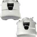 TRQ Front Brake Caliper Set Compatible with 2009-2011 Audi A3 A3 Quattro 1998-2010 Volkswagen Beetle 1999-2006 Golf 1999-2015 Jetta