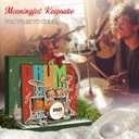 7 x Drum Christmas Ornament 2025 - Drummer Gifts for Men, Women, Wooden Musical Instrument Ornaments for Christmas Tree Decorations - Drumming Gifts for Player, Band, Musicians, Music Lover Gift Ideas