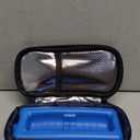 Insulin Vial Cooler Travel Case TSA Approved Medicine Cooler for Travel Diabetic Travel Case with Reusable Cooler Ice Brick, Long-Lasting Cooling for Vials and Pens (Small-Fit 2 vials)