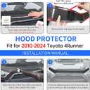 Hood Deflector Fits for 2010-2024 Toyota 4Runner