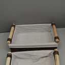 2 Pack Braided Baskets, Paper Rope Storage Baskets, Bathroom