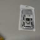 SunStory Phone Case for iPhone 16 Pro Case with HD Screen Protector & Slide Camera Cover & Rotated Ring Kickstand, [Military-Grade] Phone Case for iPhone 16 Pro 6.3"(Silver)