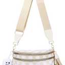 Small Checkered Crossbody Bag for Women Cute Purses Trendy Shoulder Handbags Wide Strap