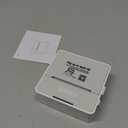 iDPRT Mini Printer with 1 Roll Sticker Paper, Portable Sticker Maker Machine Efficiently and Quickly, Thermal Printer for Study Notes, Pictures, DIY, Label, Free App with Multiple Templates, Gray (Spliced-White)