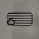 for iPhone 17 6.3 Inch Wallet Case with Card Holder, Military-Grade Drop Protection, Flip PU Leather Built, Double Magnetic Clasp and Durable Shockproof Cover - Stripes Black White