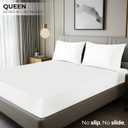 Utopia Bedding Queen Fitted Sheet - Bottom Sheet - Deep Pocket - Soft Microfiber - Shrinkage and Fade Resistant - Easy Care -1 Fitted Sheet Only (White)