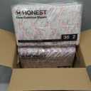 The Honest Company Comfort Dry Diapers, Hypoallergenic, FragranceFree, Sensitive Skin, Rose Blossom + Tutu Cute, Club Box Size 2 (12–18 lbs), 72 Count