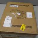 2 Pack Deviled Egg Containers with Lid and Handle, Durable Clear Plastic Deviled Egg Carrier Storage 48 Eggs, Stackable Egg Holder for Fridge, Portable Tray Platter for Party & Picnics-White