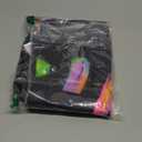 Ralxion Glow in The Dark Party Supplies - Neon Party Backdrop, Blacklight Reactive Graffiti, UV Blacklight (5 x 3 ft)