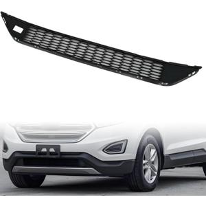 GXARTS Black Lower Bumper Front Grille FT4Z-17K945-AA ompatible with Ford Edge SEL Titanium 2015 2016 2017 2018
