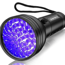 Vansky UV Flashlight Black Light, 51 LED Blacklight Pet Urine Detector for Dog/Cat Urine, Dry Stains, Bed Bug, Resin Curing, Scorpions Finder