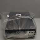 Trading Card Storage Box, Holds 1800 Sleeved Cards with 10 Dividers & 3 Stoppers, Magnetic Closure PU Leather Card Case for MTG, PTCG, YGO, Sports Cards (Black&Purple)