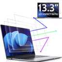 3 Pcs 13.3 Inch Anti Blue Light Screen Protector Compatible With Lenovo Hp Dell Acer Asus Samsung etc Laptop-16:9 Aspect, 13" Computer Monitor Glare Filter Uv Blocker Shield Cover Eye Protection Film