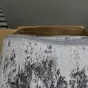 8x10 Area Rugs for Living Room: Abstract Washable Rug with Anti-Slip Backing Non-Shedding Stain-Resistant Soft Modern Large Carpet for Bedroom Dining Room Farmhouse Nursery Home Office Black