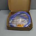 3/4" x 48" Flexible Gas Hose Compatible with Commercial Kitchen Equipment Quick Connect Fuel Line, Mobile Connector Designed for Appliance Cleaning and Moving