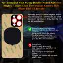 Rear Back Cover Glass Replacement Compatible with iPhone 14 Pro Max 6.7" + Professional Tools (Gold)