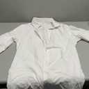 Fronage Women's Summer Midi Shirt Dresses Button Down 1/2 Sleeve Lapel Casual Cotton Linen Dress L