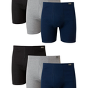 Hanes Men's Underwear Boxer Briefs Pack, Cotton ComfortSoft Boxer Brief for Men, Moisture-Wicking Breathable, Multipack, Size L